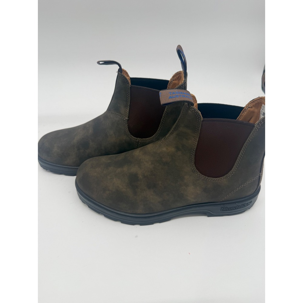 Blundstone 584 Thermal Rustic Brown Leather Chelsea Boots Mens 8.5 Waterproo